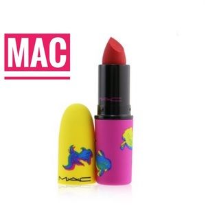 New MAC Powder Kiss Lipstick Moon Masterpiece Collection : Turn Up Your Luck